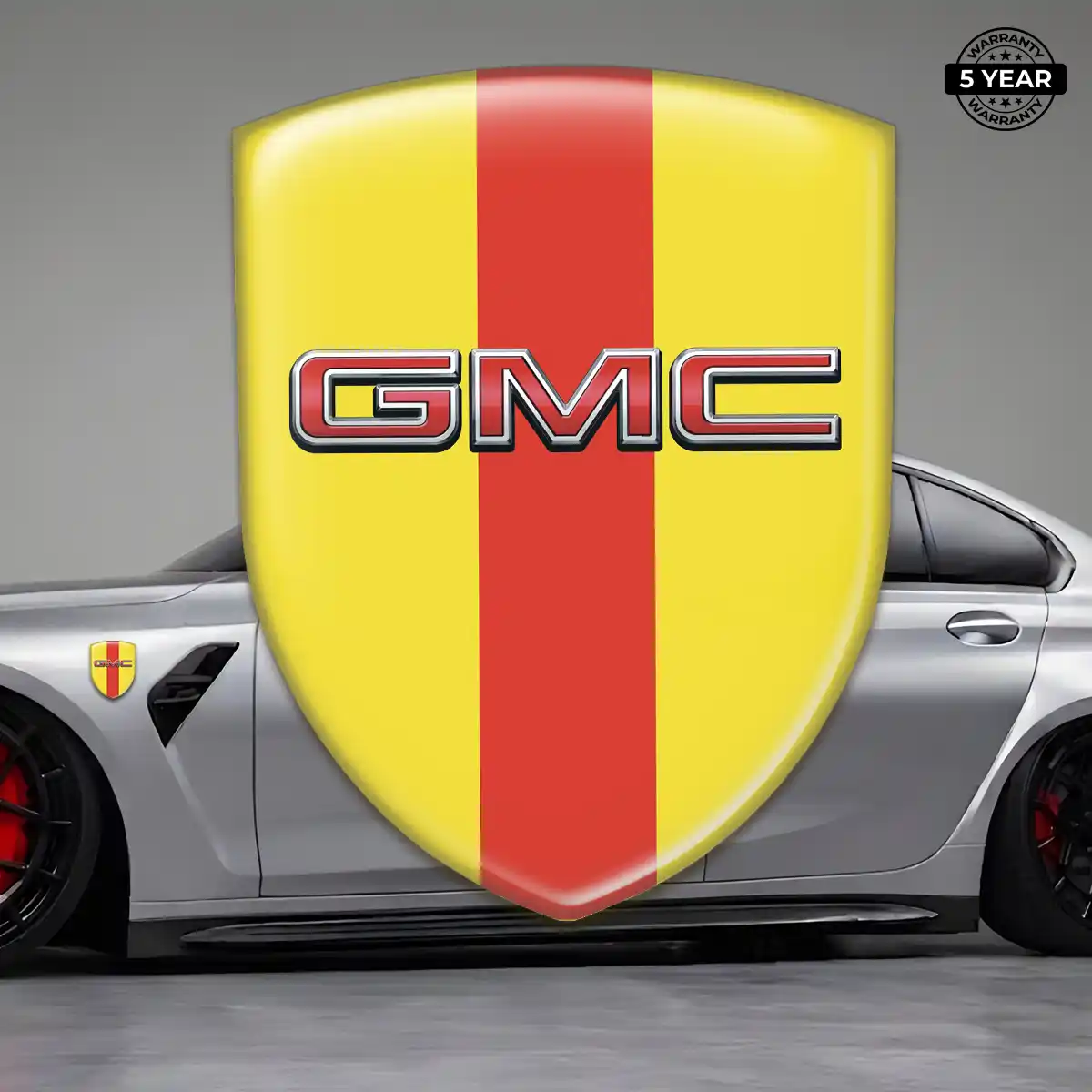 GMC 3D Emblem Sticker Superior Craft