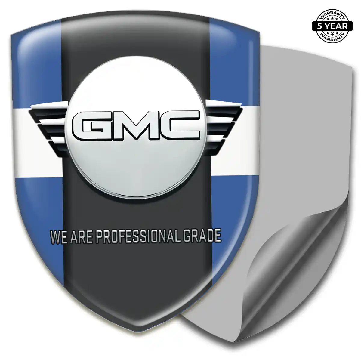 GMC 3D Gel Sticker Elite Finish