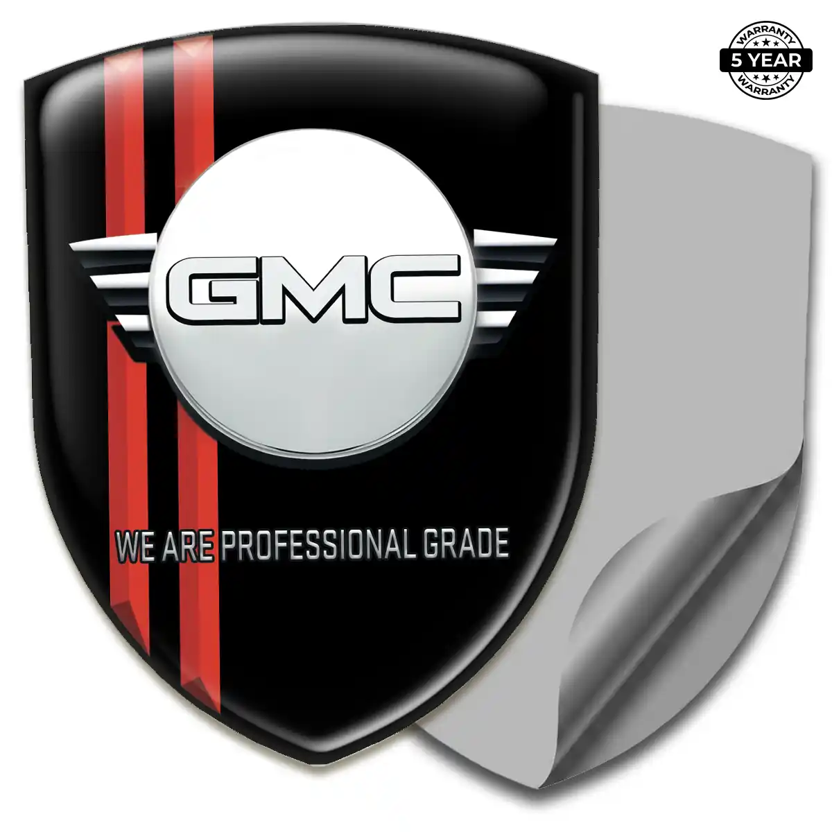 GMC 3D Gel Sticker Prime Quality