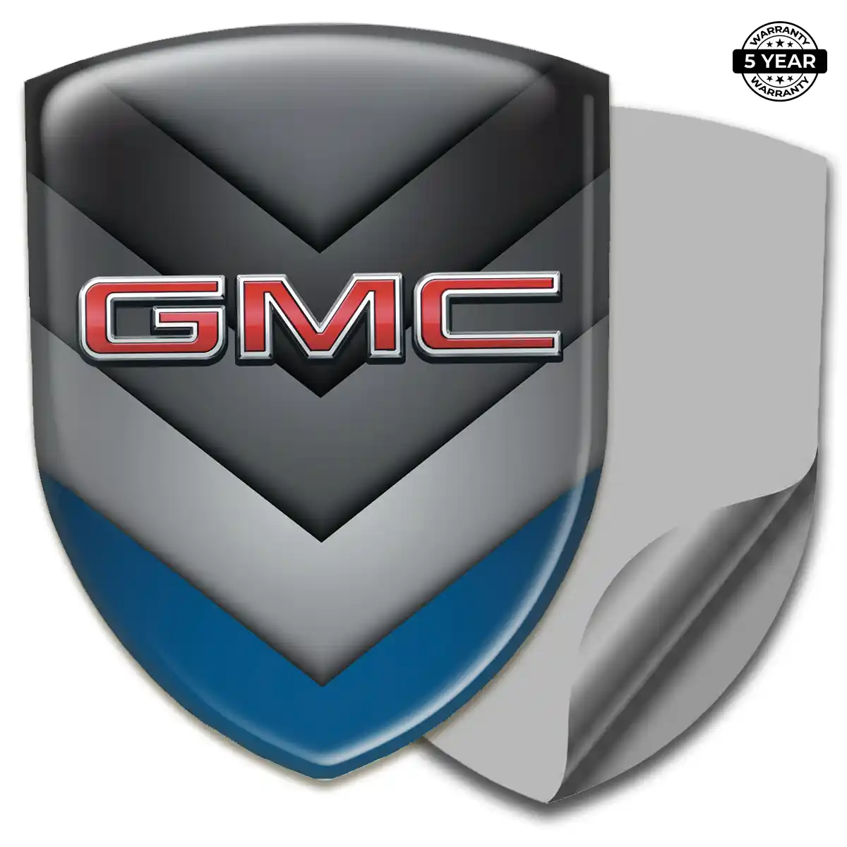 GMC 3D Gel Sticker Signature Grade