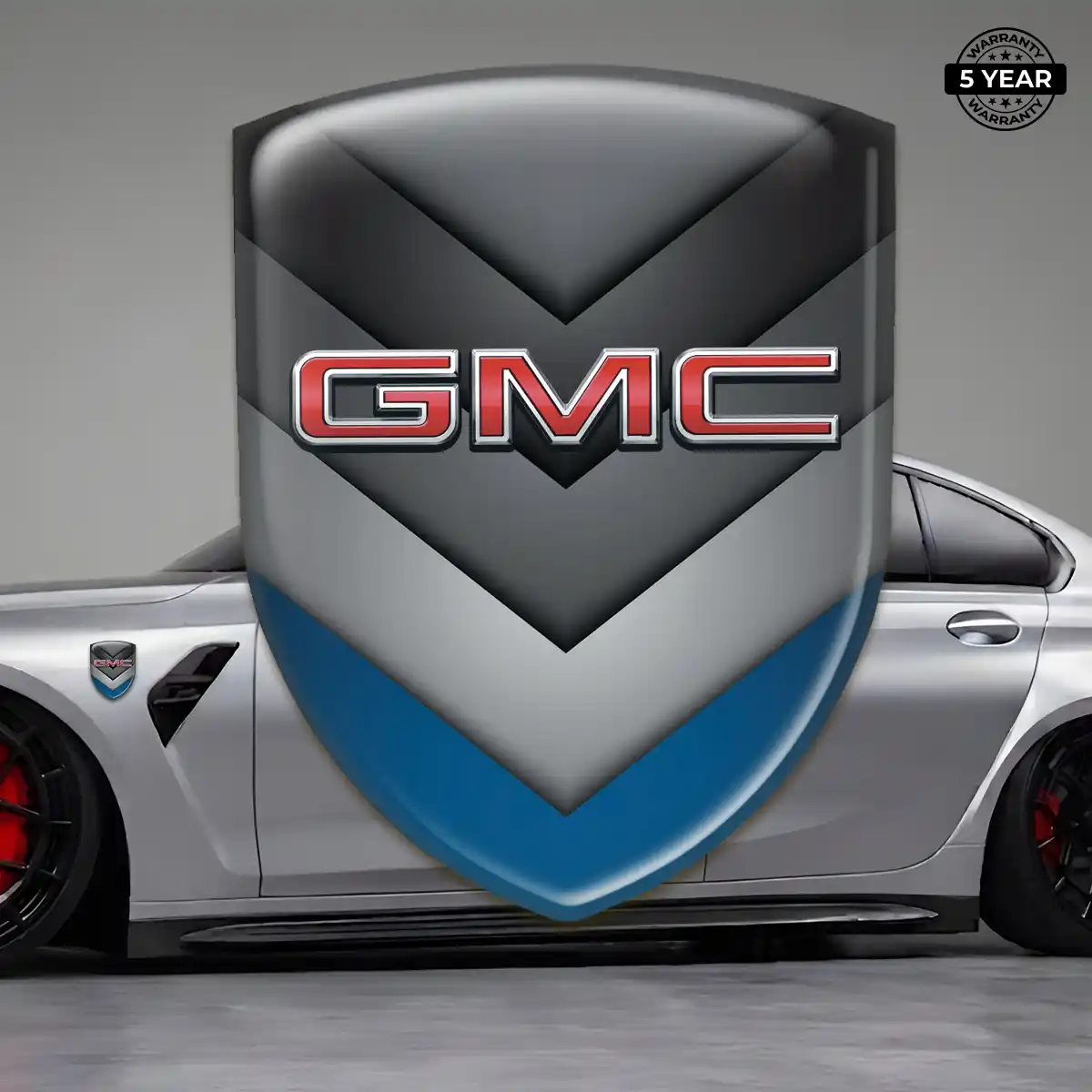GMC 3D Gel Sticker Signature Grade