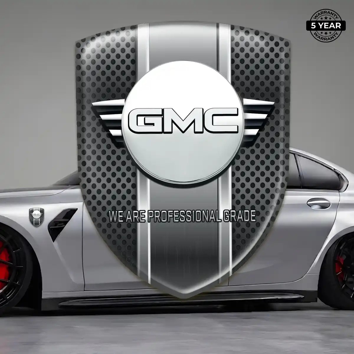 GMC 3D Logo Sticker Elite Edition