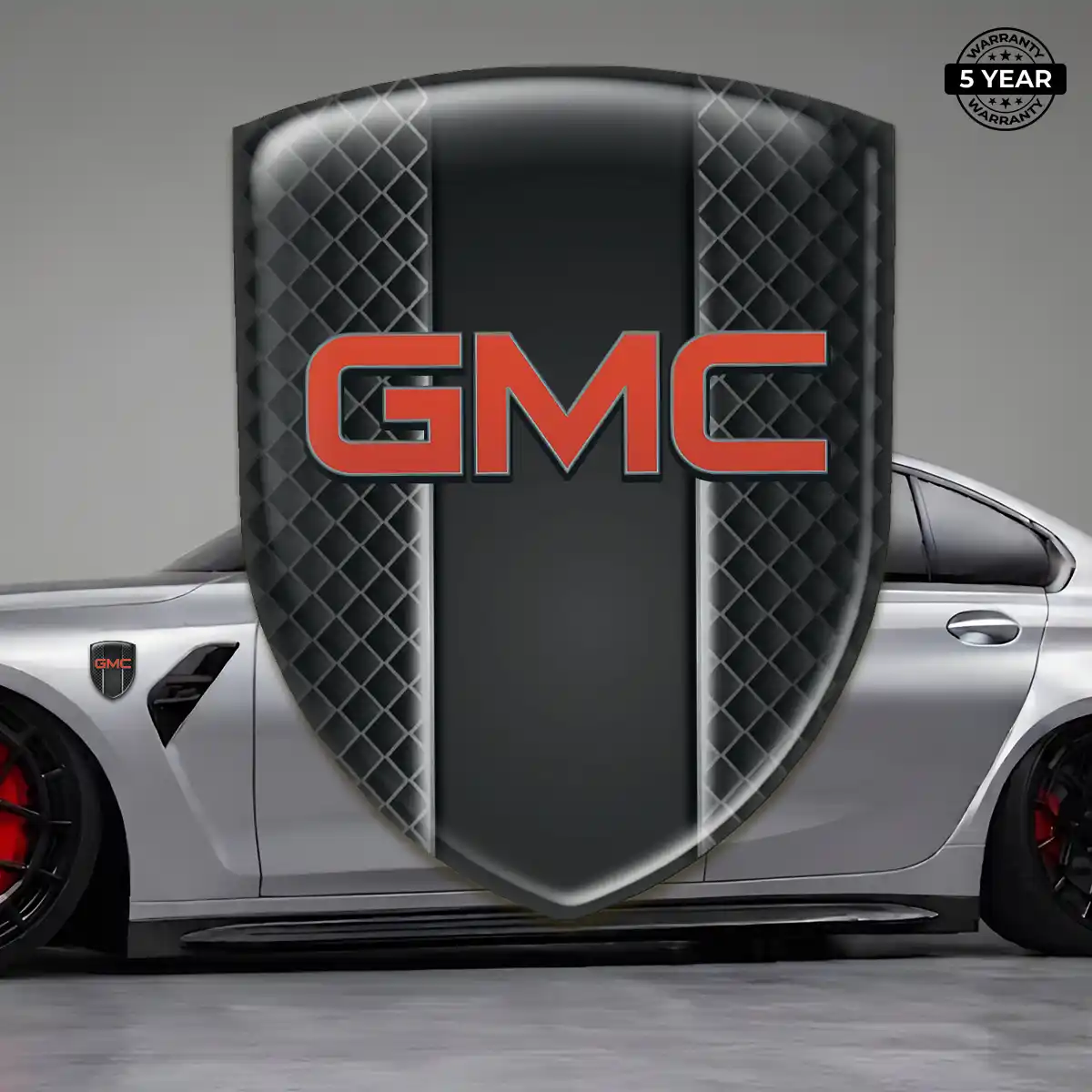 GMC 3D Logo Sticker Elite Finish