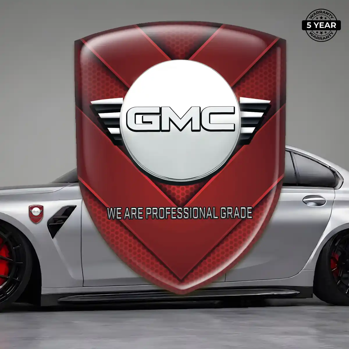 GMC 3D Logo Sticker Exclusive Series
