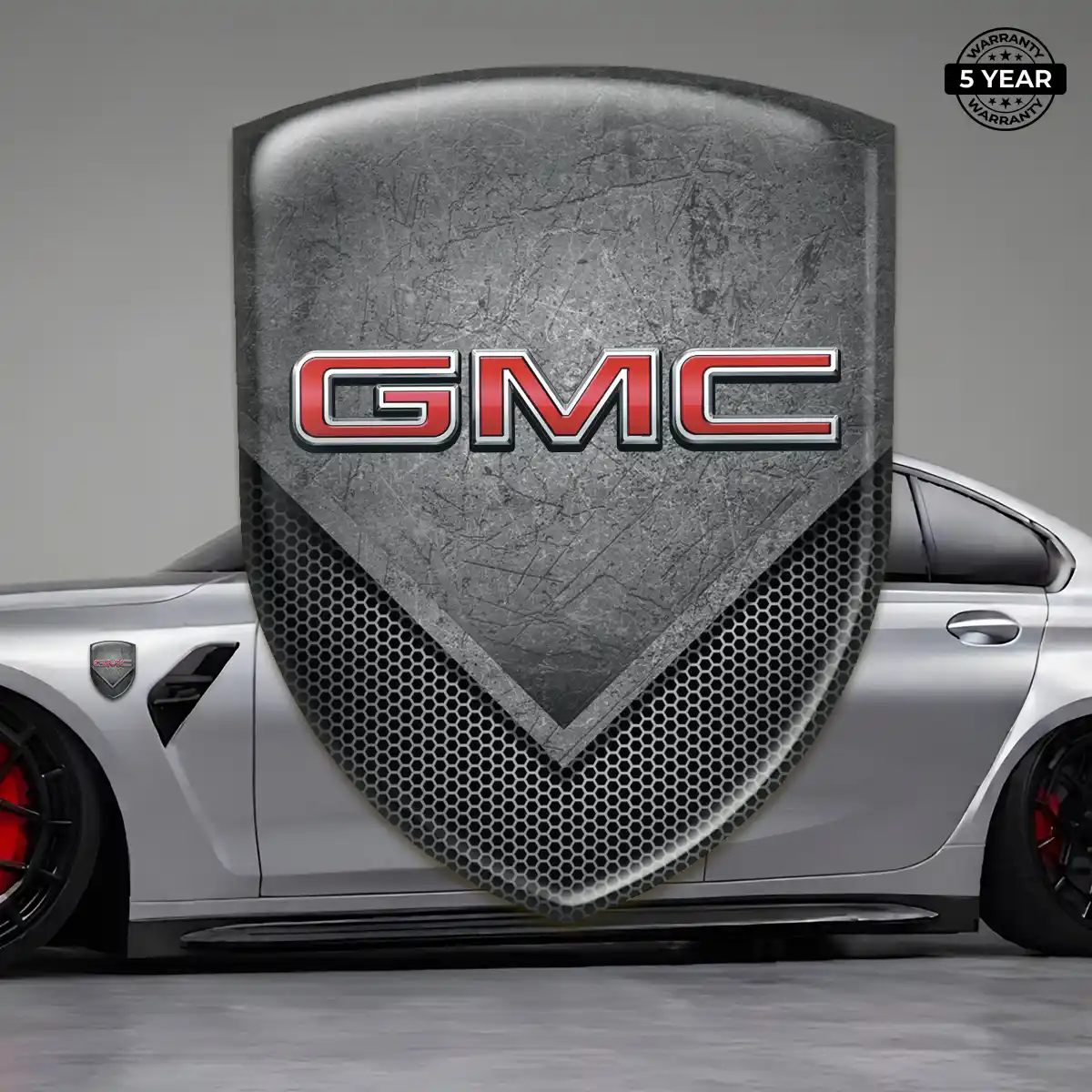 GMC 3D Logo Sticker Interior Luxe