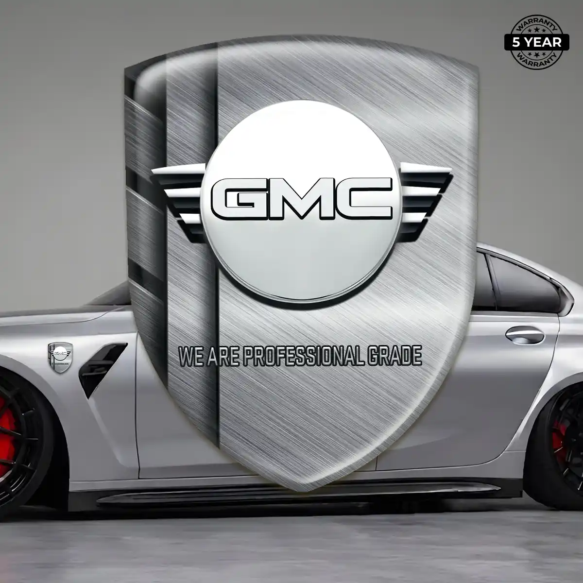 GMC 3D Logo Sticker Prime Quality