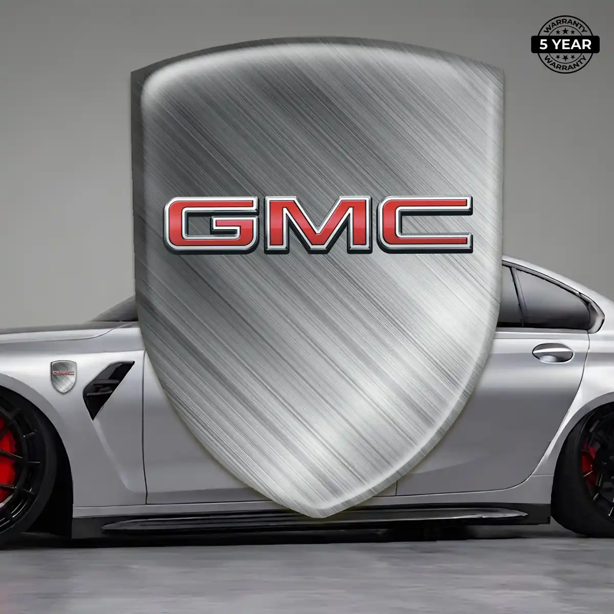 GMC 3D Logo Sticker Resin Elite