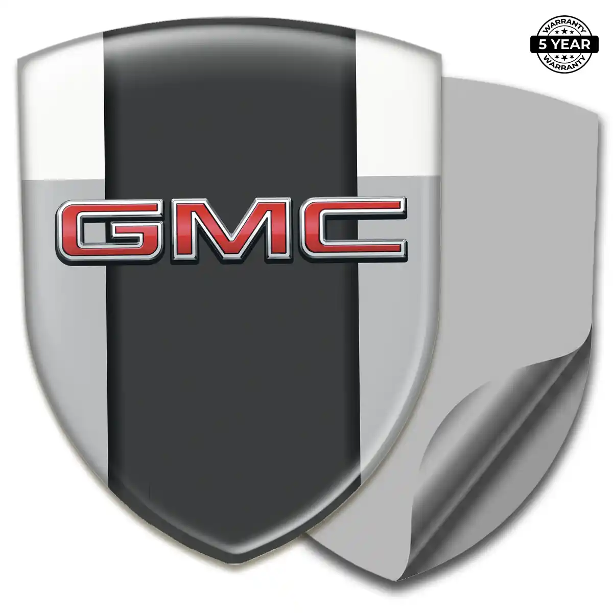 GMC 3D Logo Sticker Resin Luxe