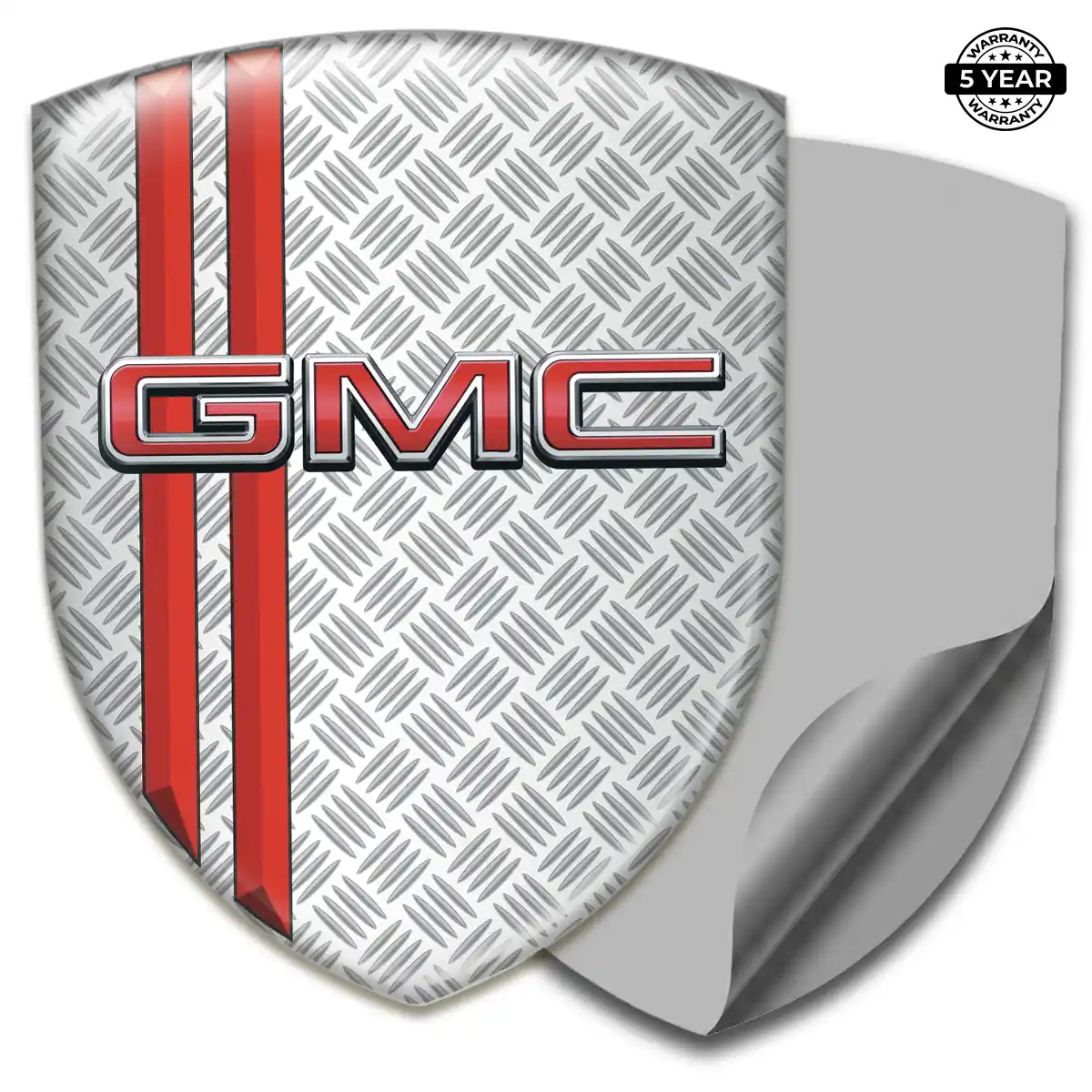 GMC 3D Logo Sticker Sleek Style