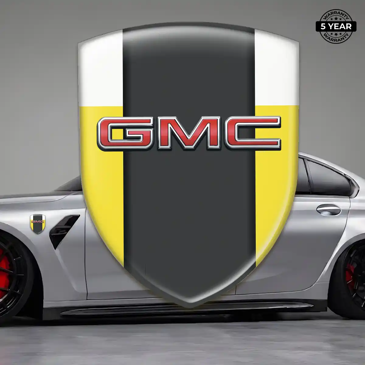 GMC 3D Resin Sticker Interior Luxe
