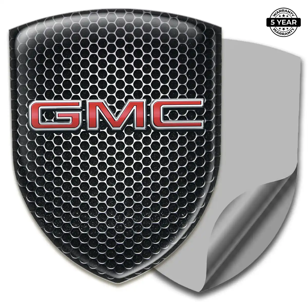 GMC 3D Resin Sticker Refined Design
