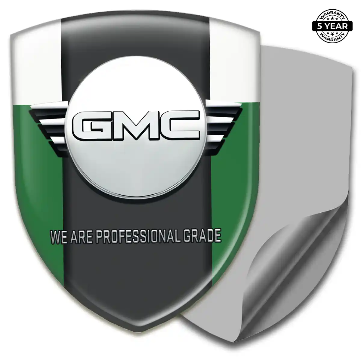 GMC 3D Resin Sticker Resin Luxe