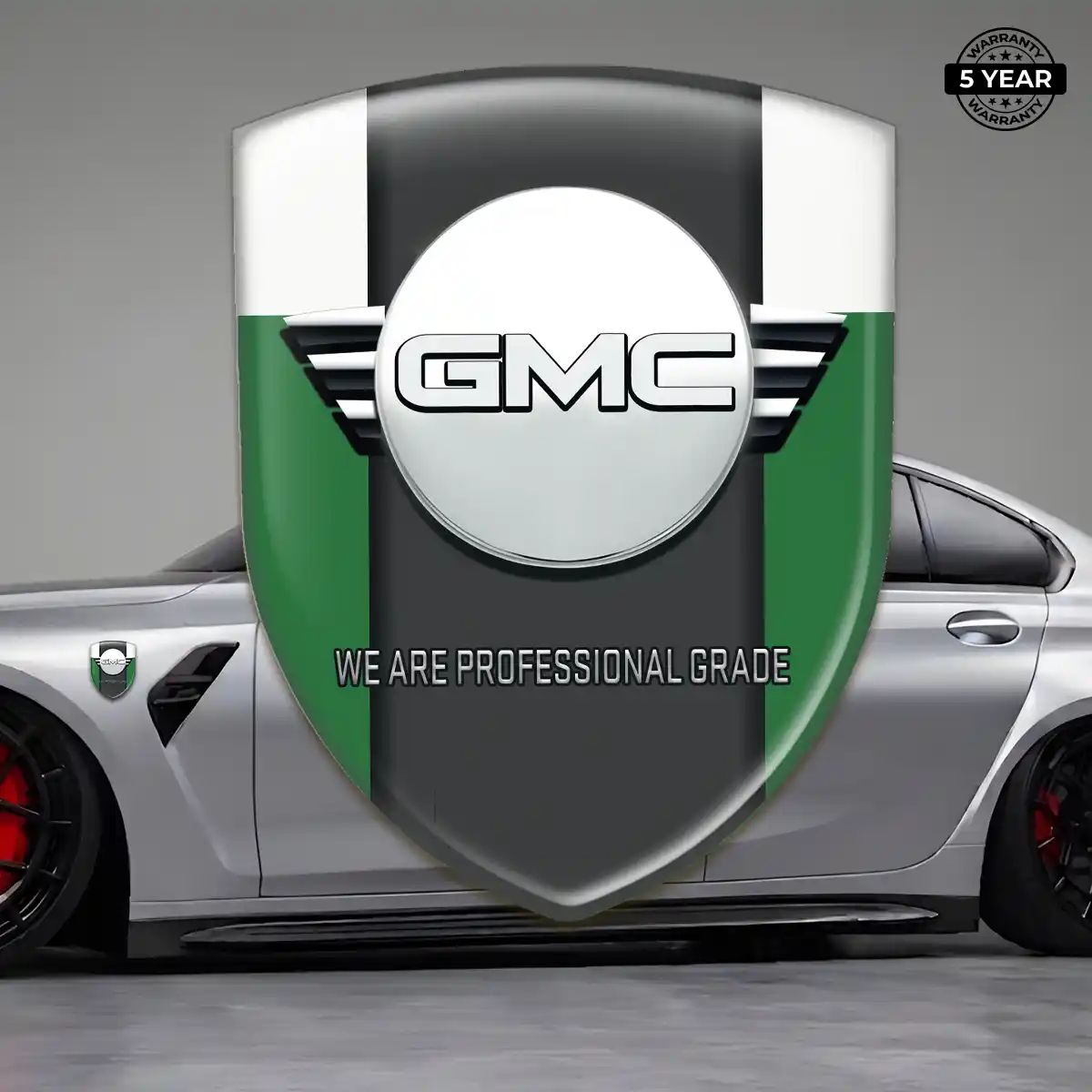 GMC 3D Resin Sticker Resin Luxe