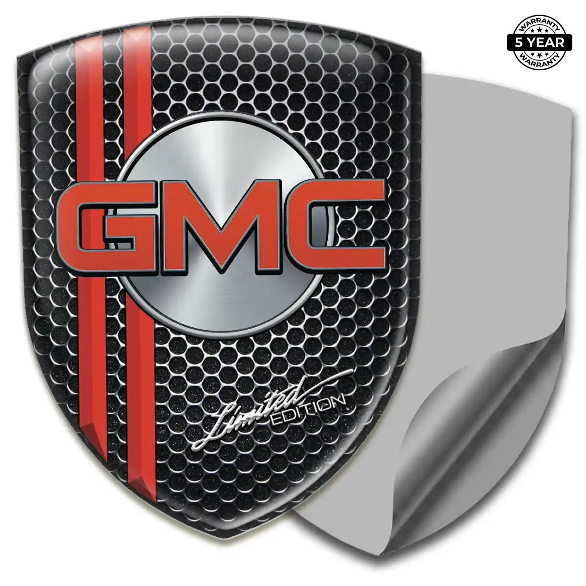 GMC 3D Resin Sticker Signature Grade