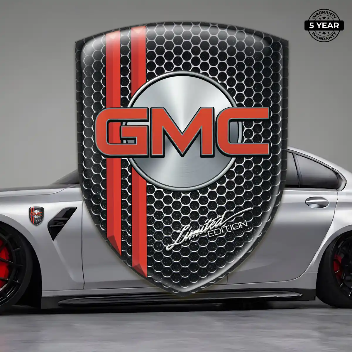 GMC 3D Resin Sticker Signature Grade