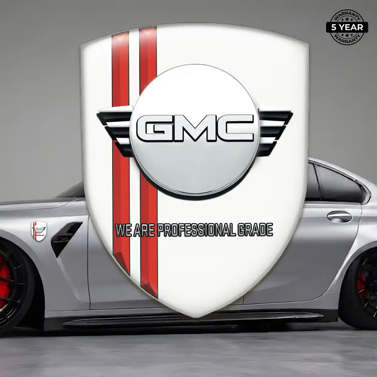 GMC Automotive Emblem Sticker Deluxe Edition