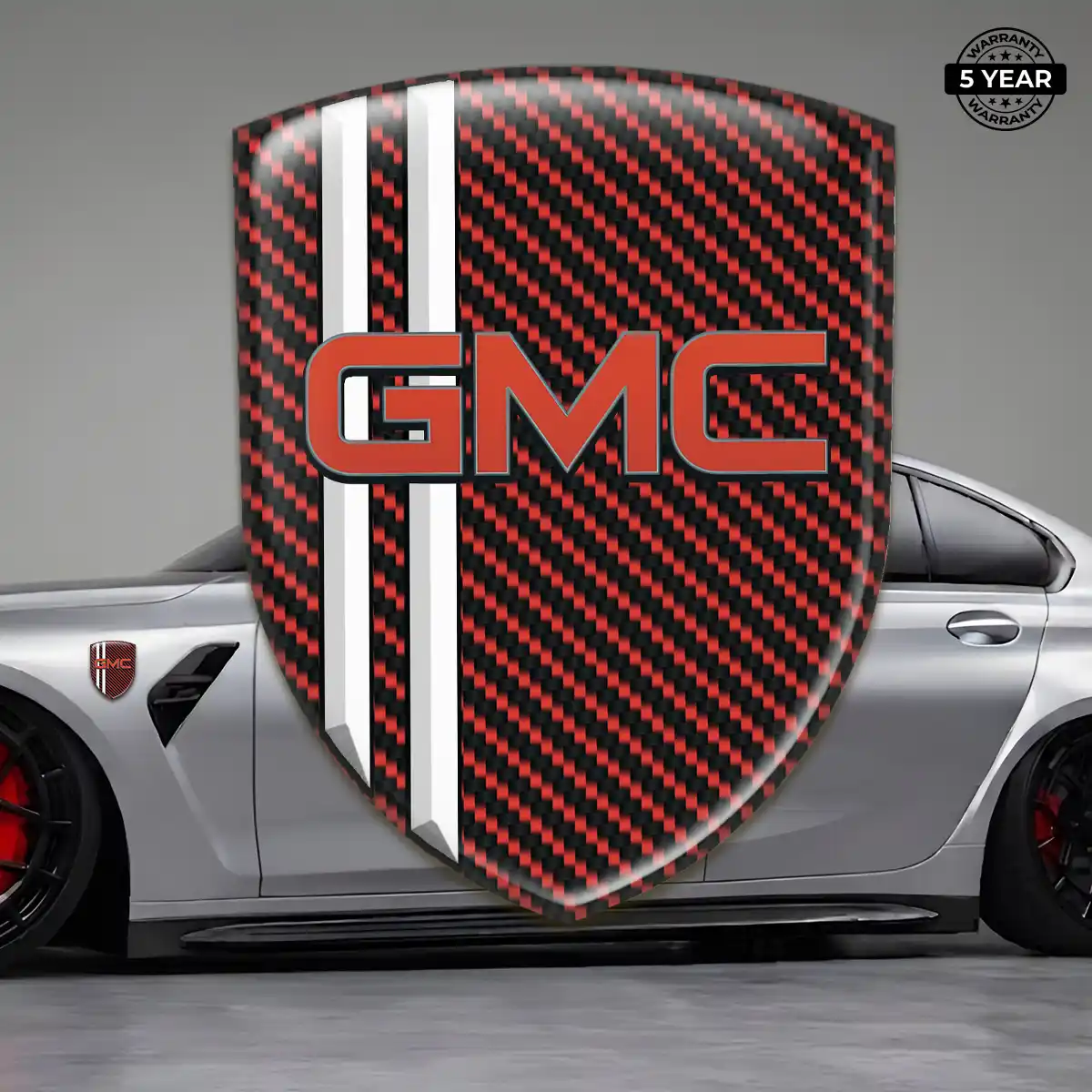GMC Automotive Emblem Sticker Opulent Line