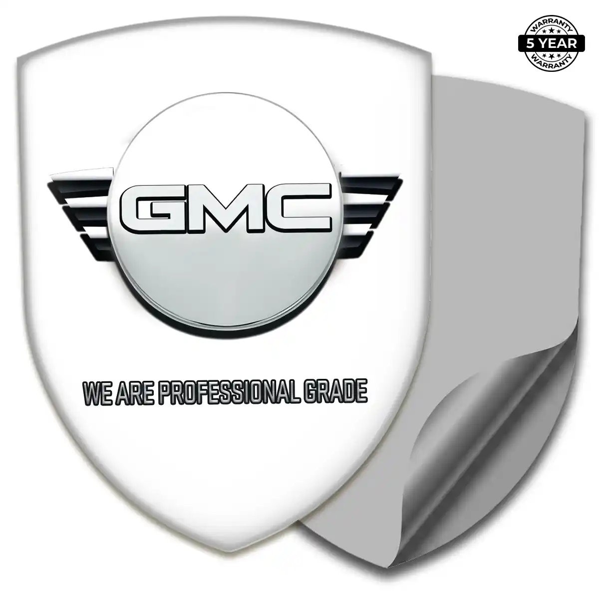 GMC Automotive Emblem Sticker Prestige Line