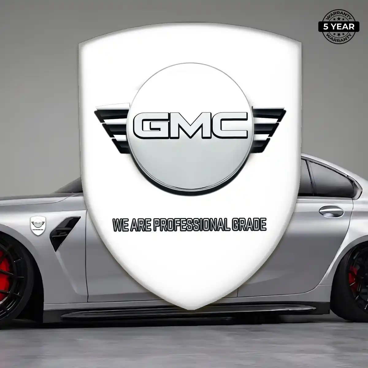 GMC Automotive Emblem Sticker Prestige Line
