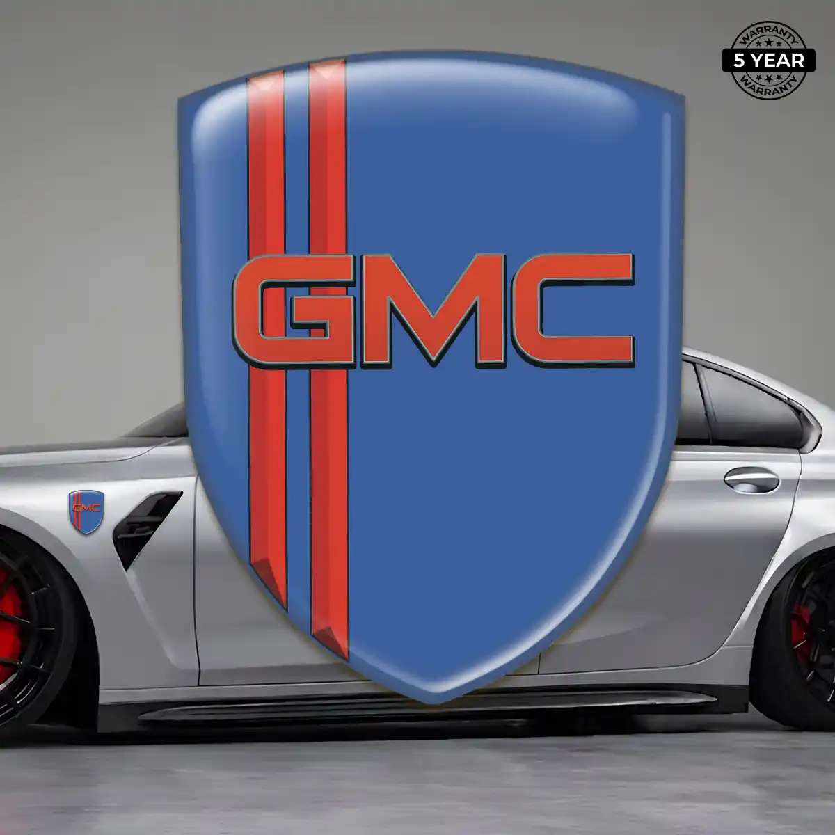 GMC Automotive Emblem Sticker Prime Quality