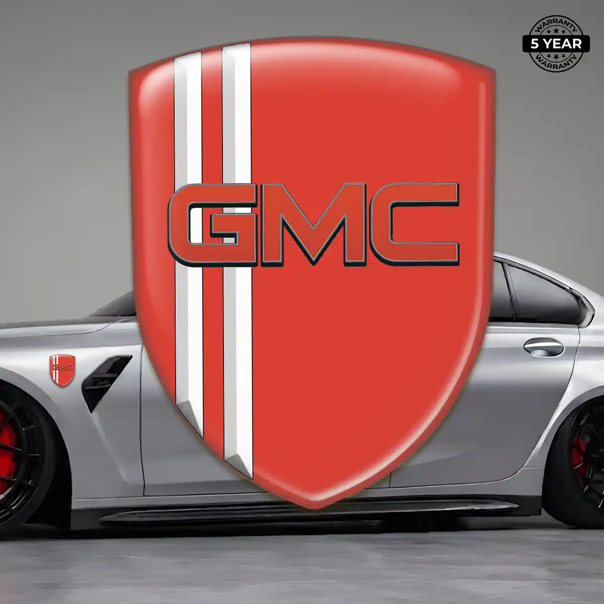GMC Automotive Emblem Sticker Resin Elite