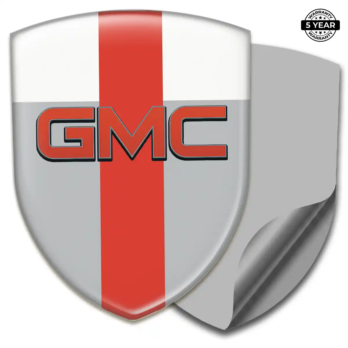 GMC Automotive Emblem Sticker Signature Grade