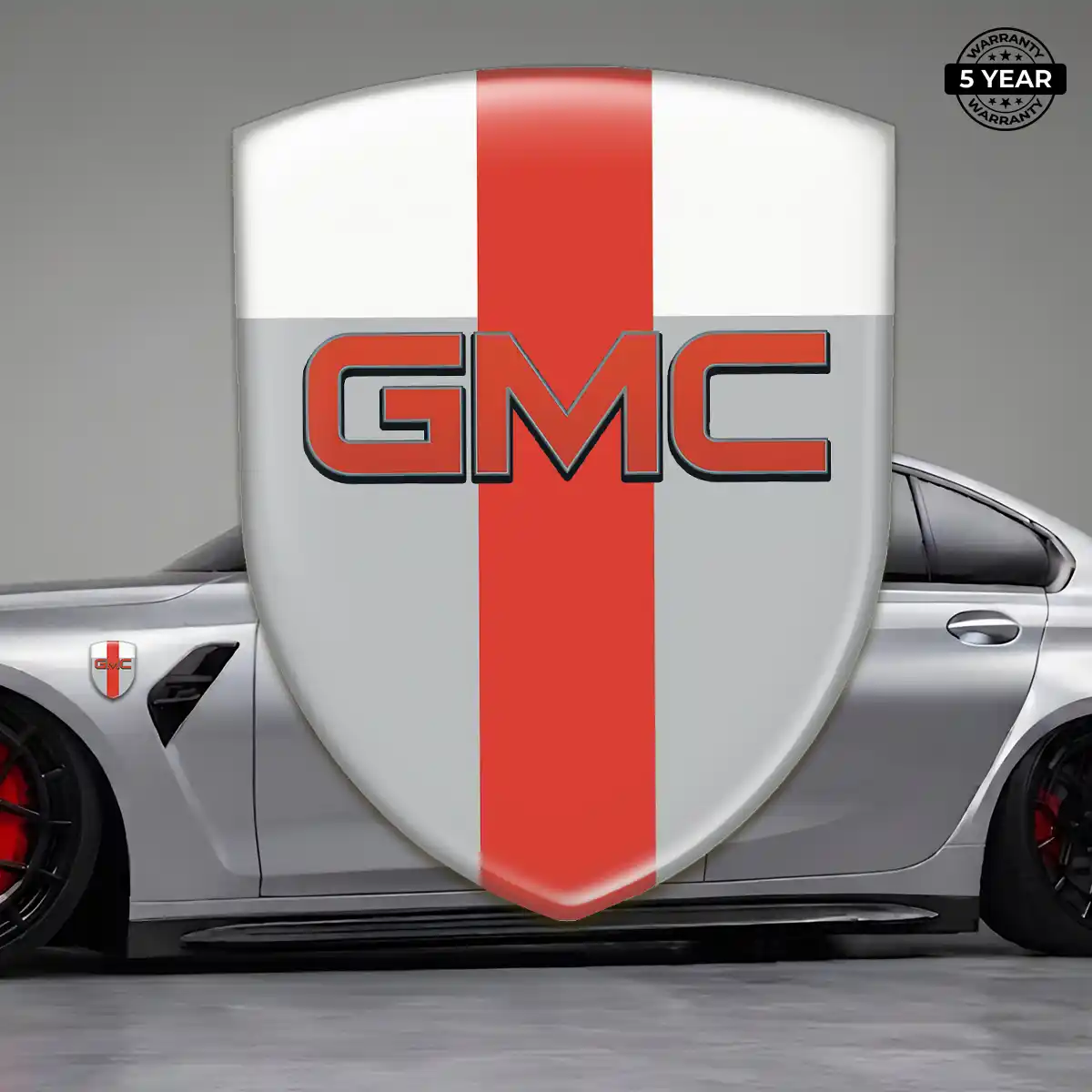 GMC Automotive Emblem Sticker Signature Grade