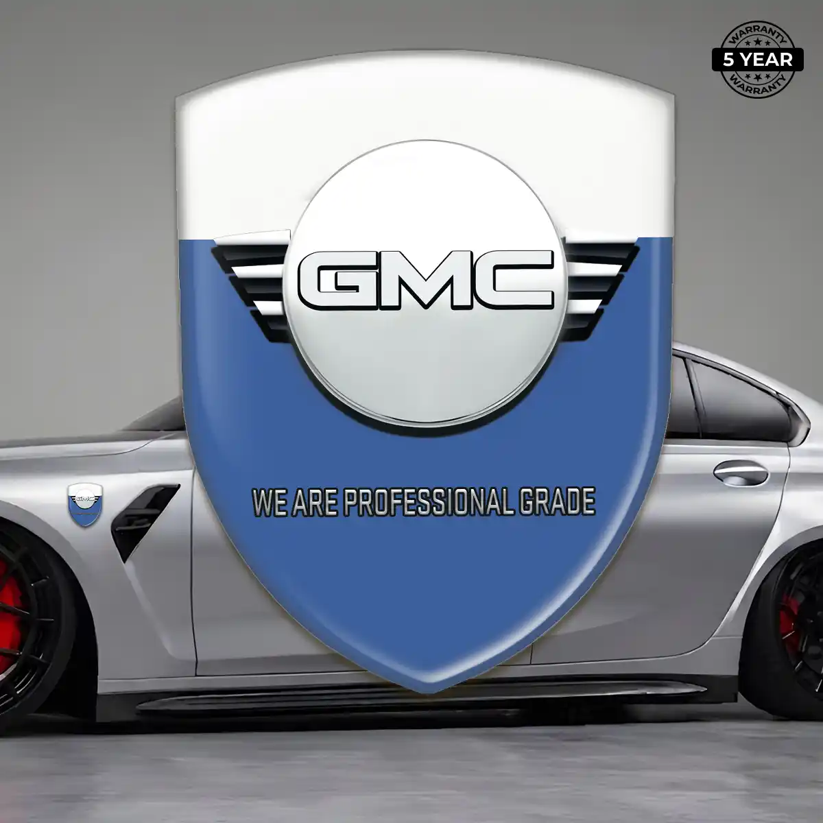 GMC Automotive Emblem Sticker Sleek Style