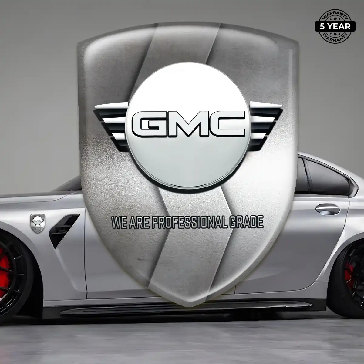 GMC Automotive Logo Sticker Deluxe Edition