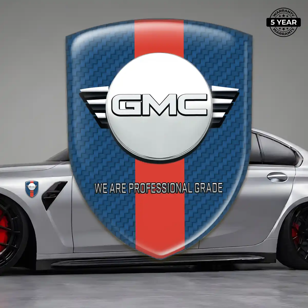 GMC Automotive Logo Sticker Prestige Line