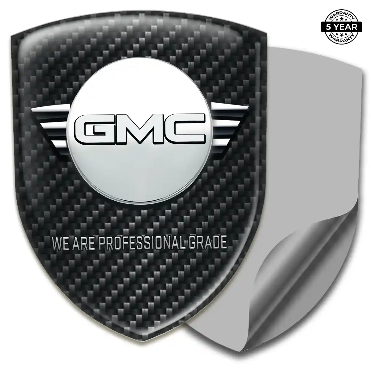 GMC Automotive Logo Sticker Prime Quality