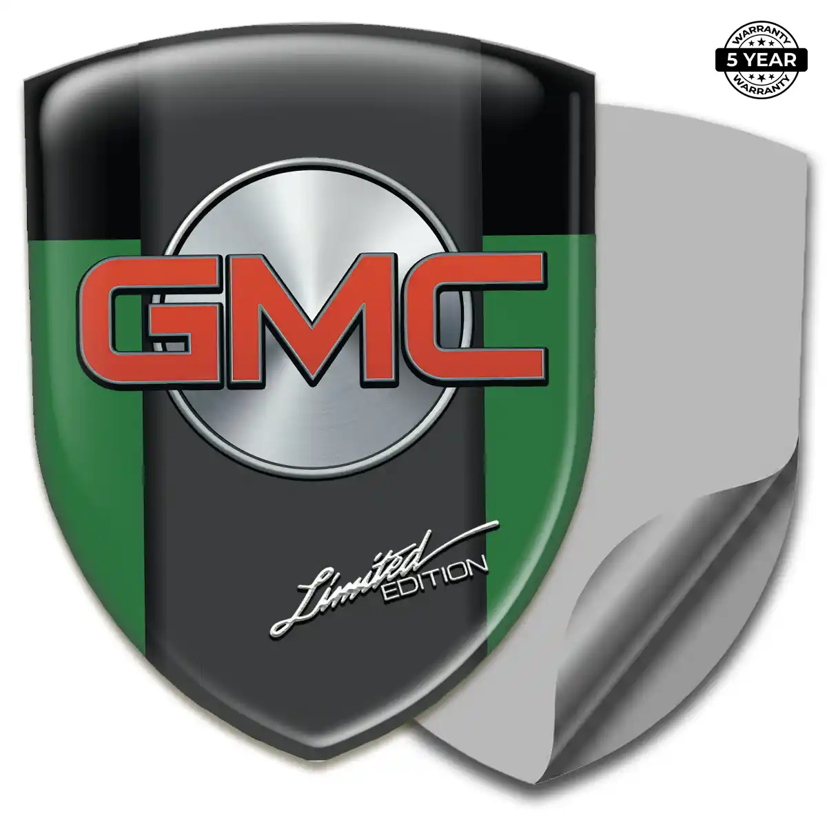 GMC Automotive Logo Sticker Refined Design