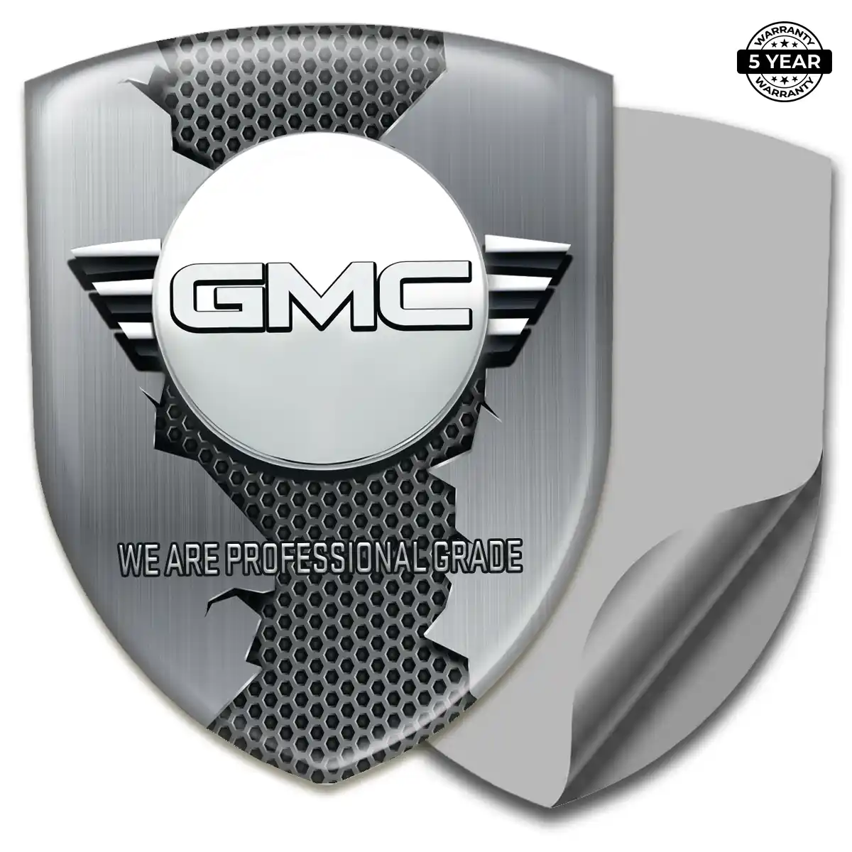 GMC Automotive Logo Sticker Signature Grade