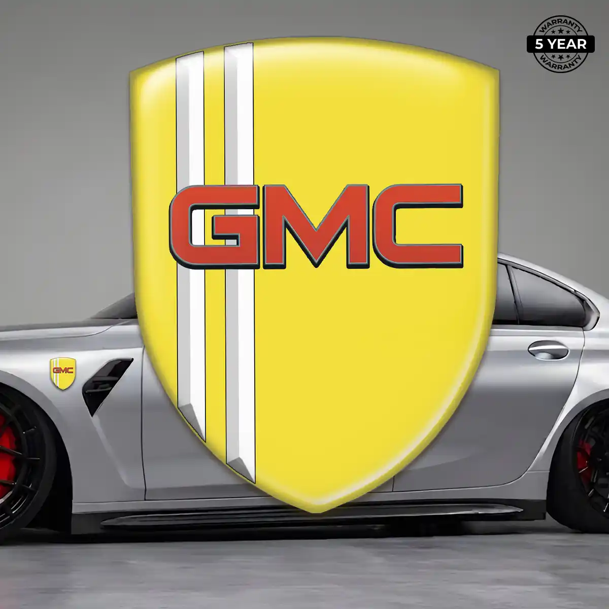 GMC Automotive Logo Sticker Sleek Style