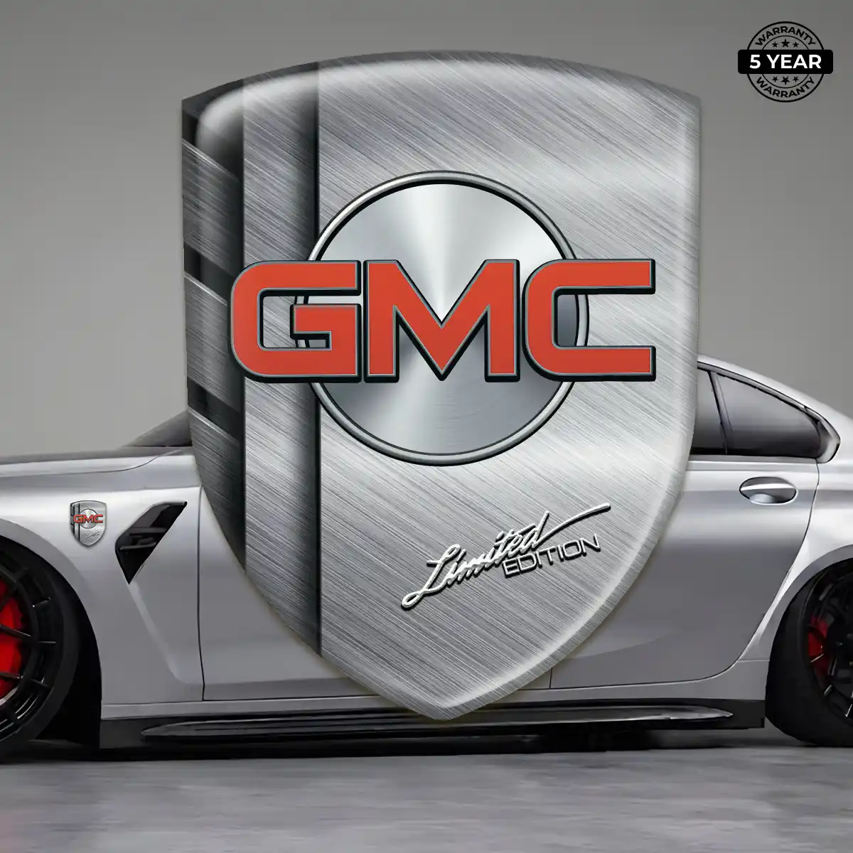 GMC Automotive Resin Decal Elite Finish
