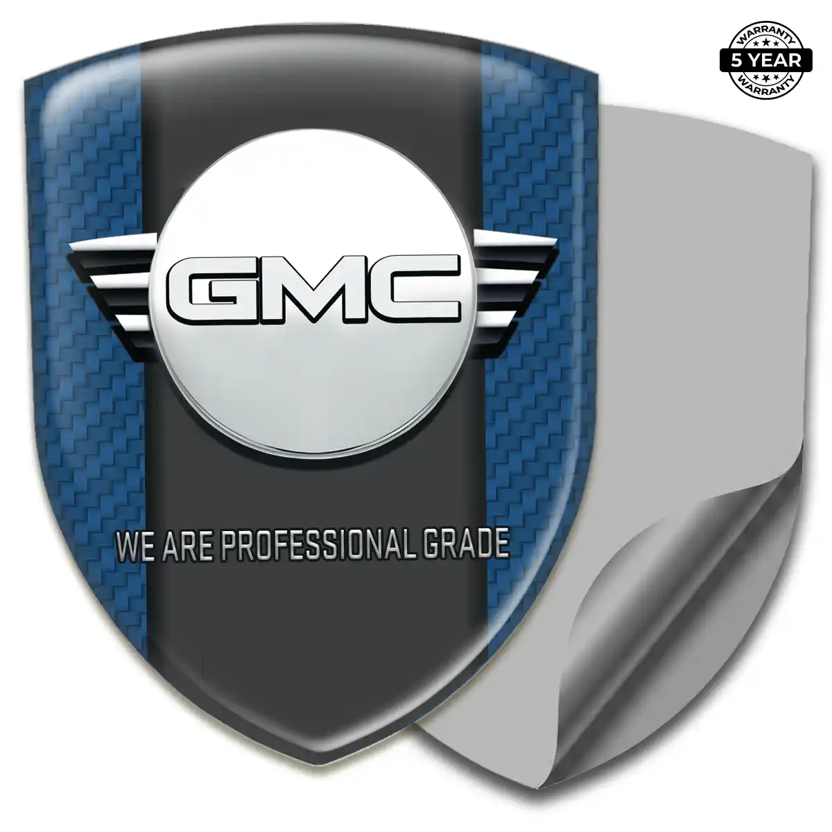 GMC Automotive Resin Decal Premium Dome
