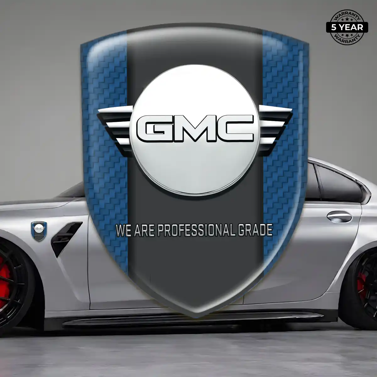 GMC Automotive Resin Decal Premium Dome