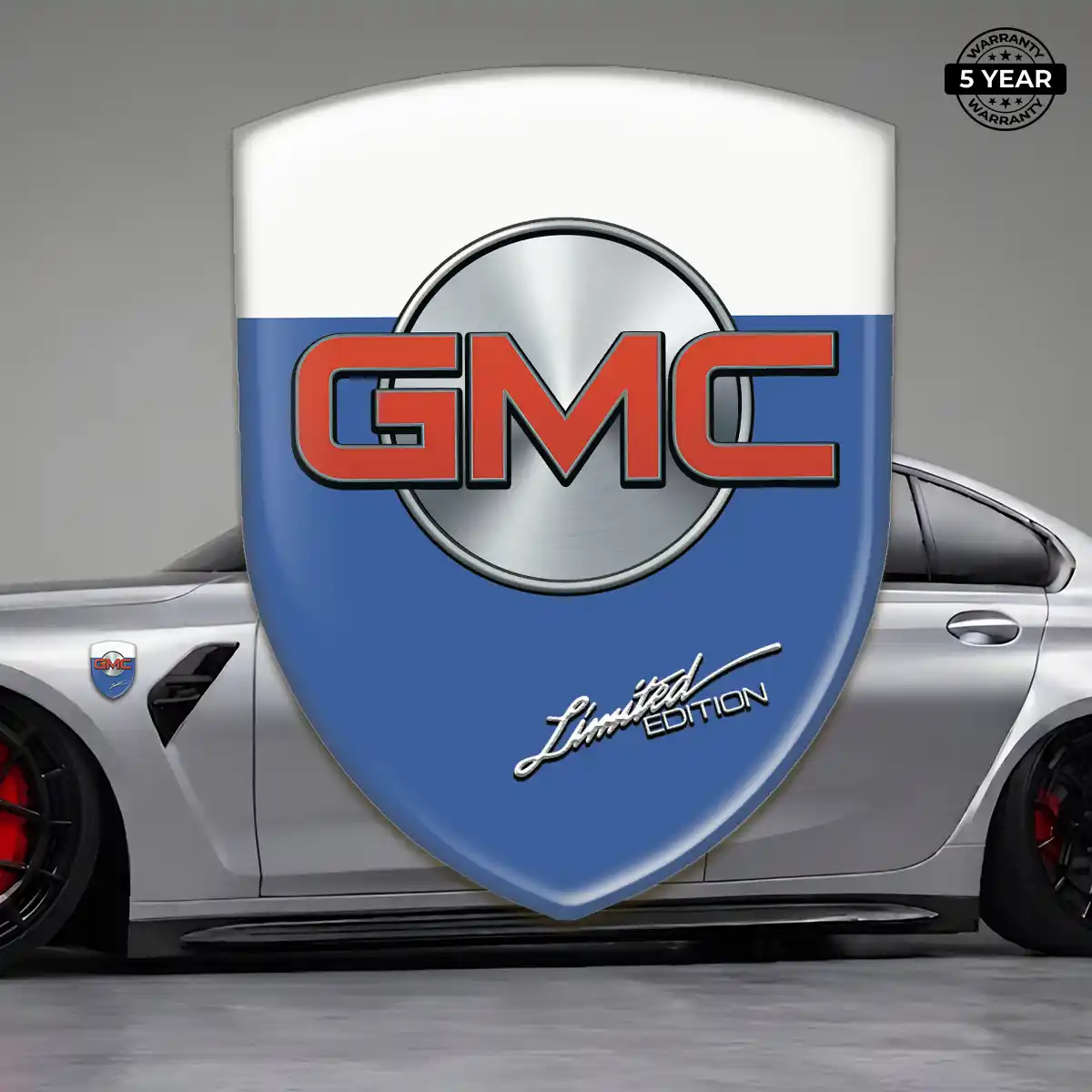 GMC Automotive Resin Decal Refined Design