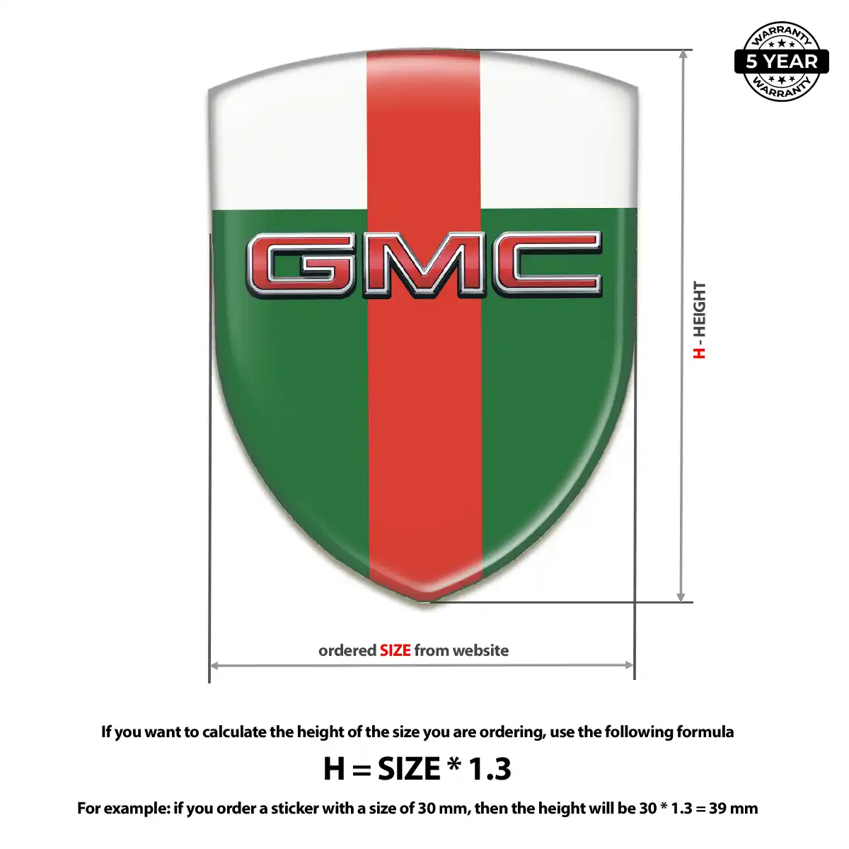 GMC Badge Prime Quality