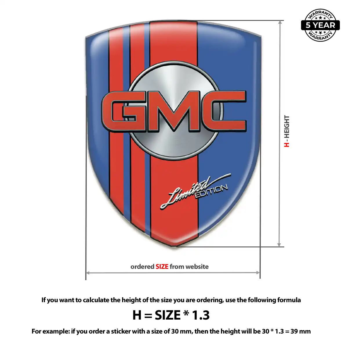 GMC Badge Resin Elite