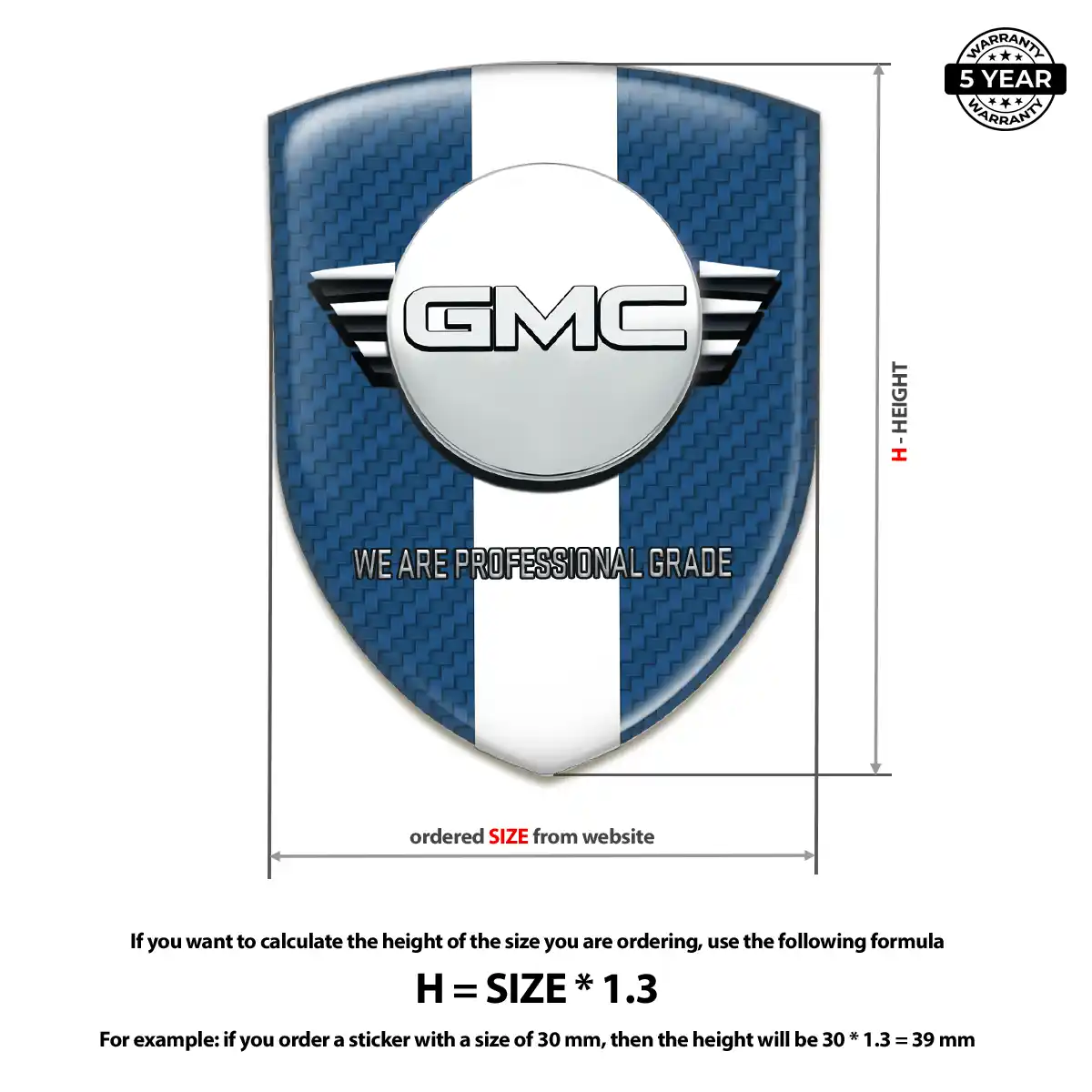 GMC Badge Superior Craft