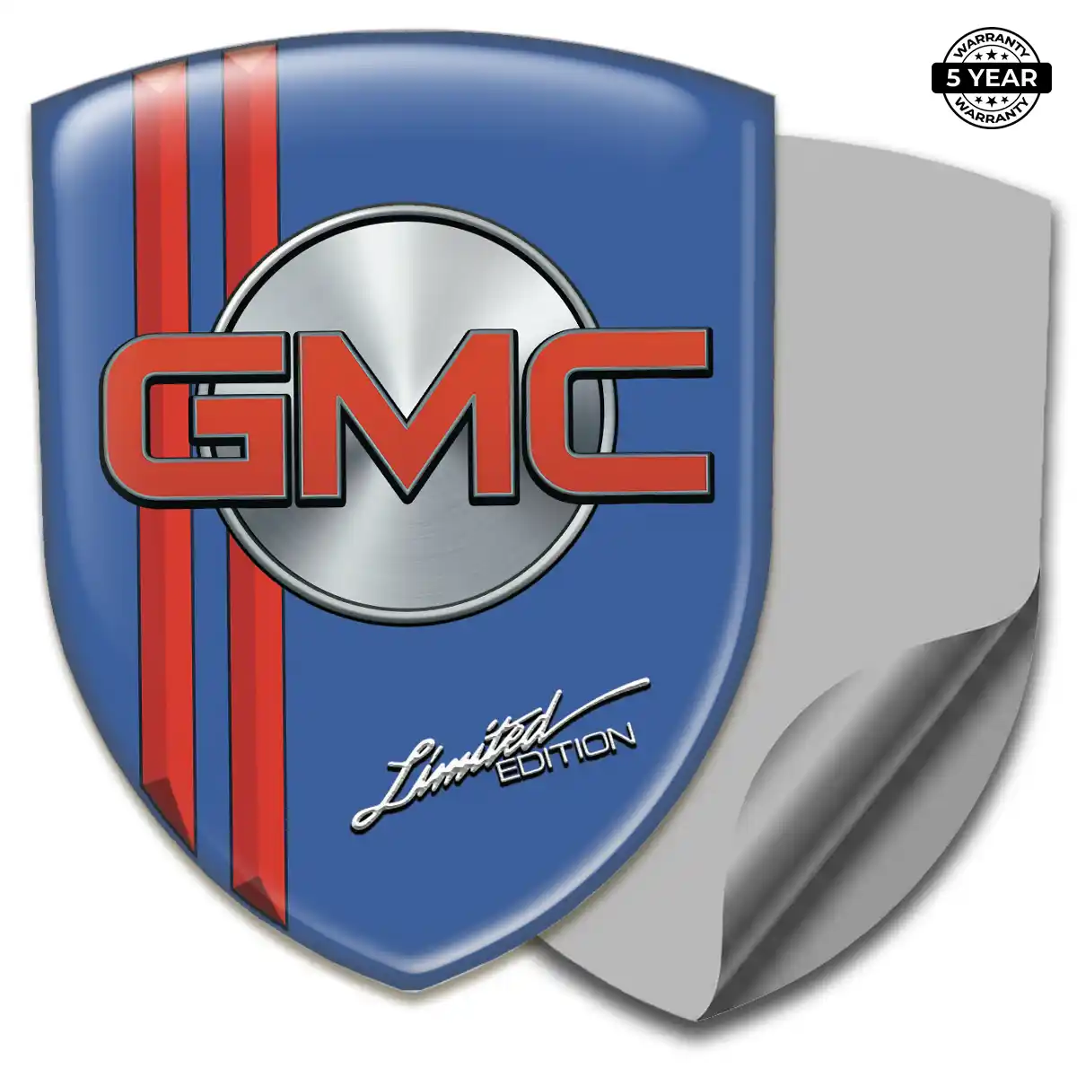 GMC Car Badge Sticker Deluxe Edition