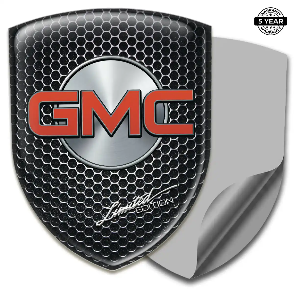 GMC Car Badge Sticker Elite Edition