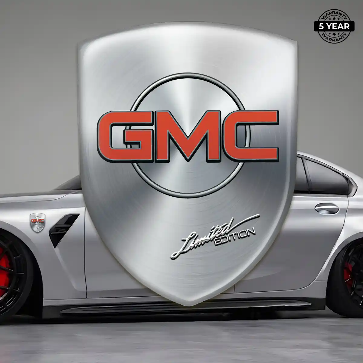 GMC Car Badge Sticker Noble Edition