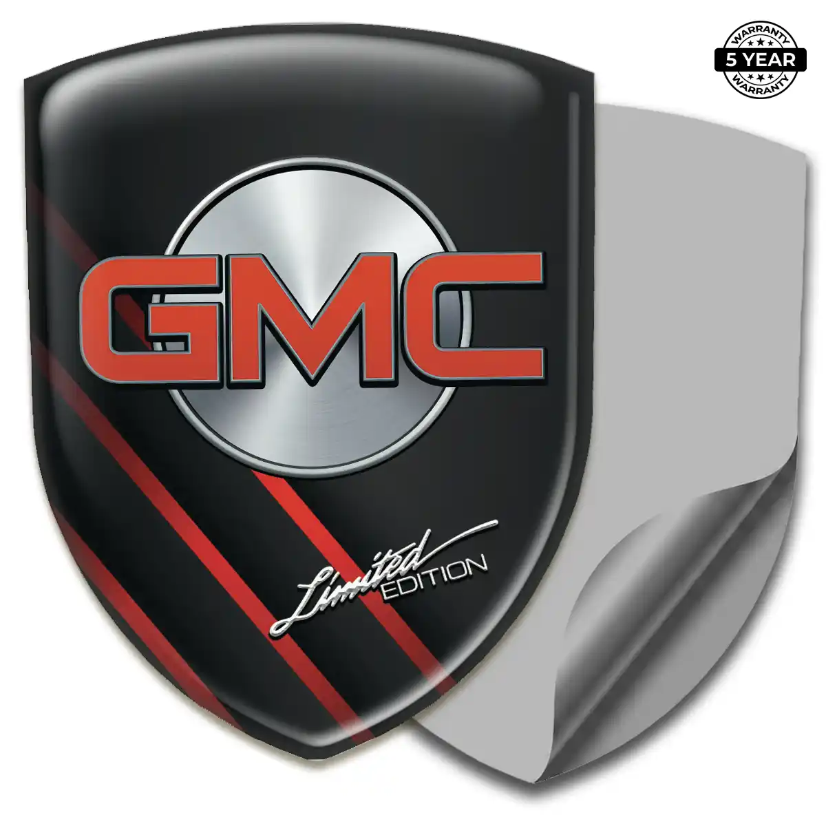 GMC Car Badge Sticker Opulent Line
