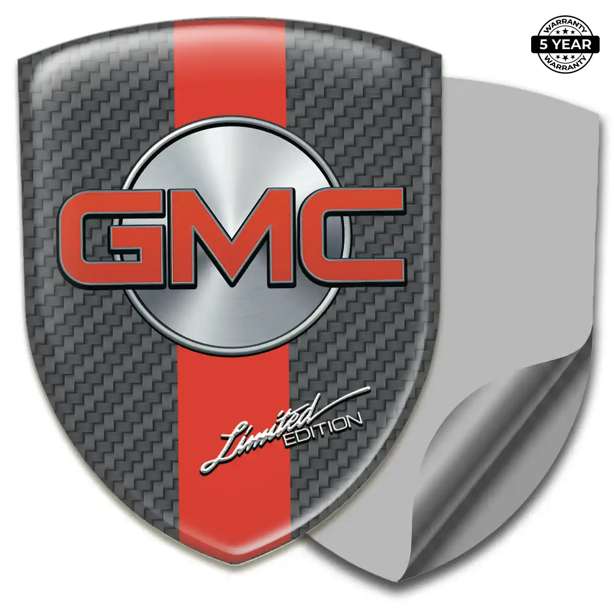 GMC Car Badge Sticker Premium Dome