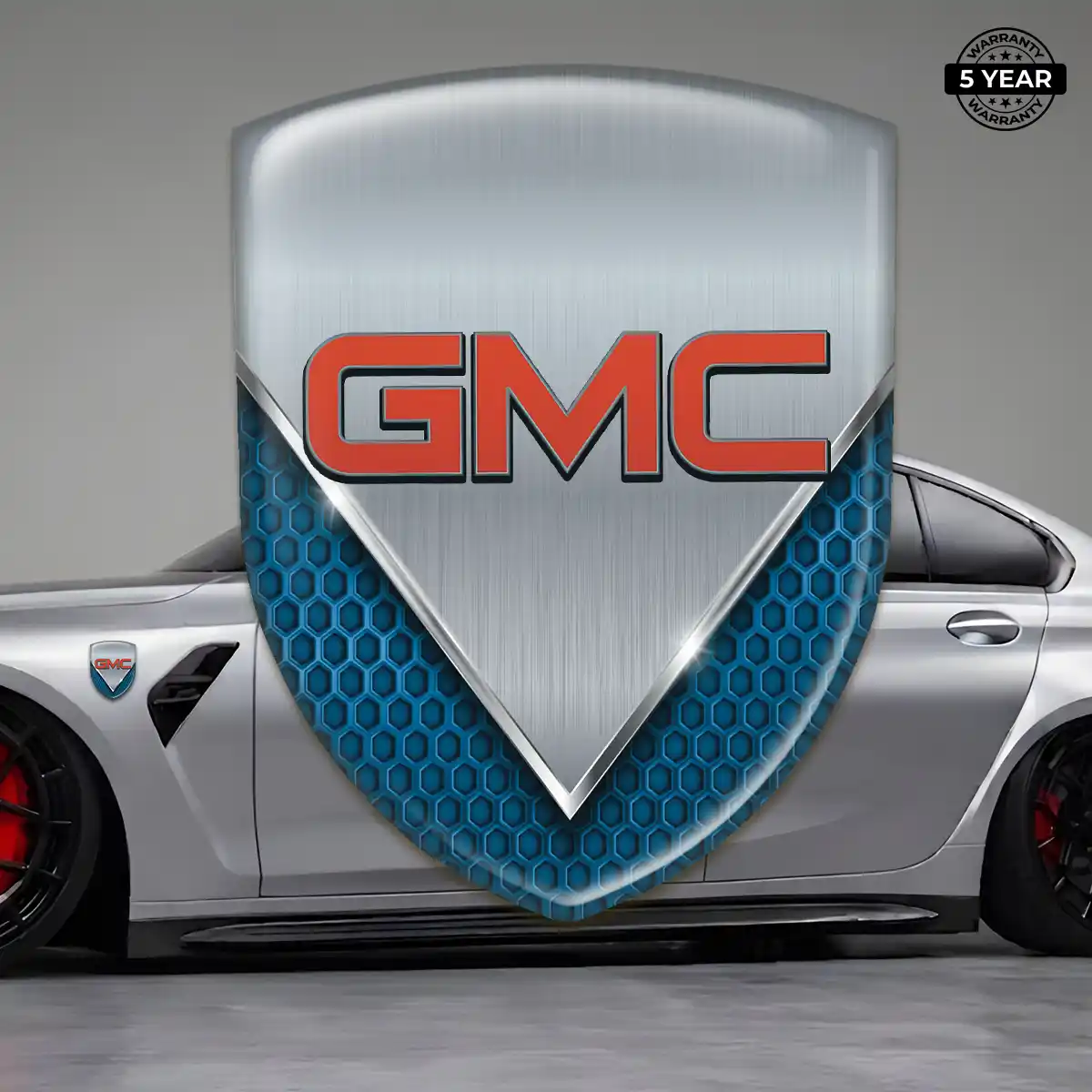 GMC Car Badge Sticker Prime Quality