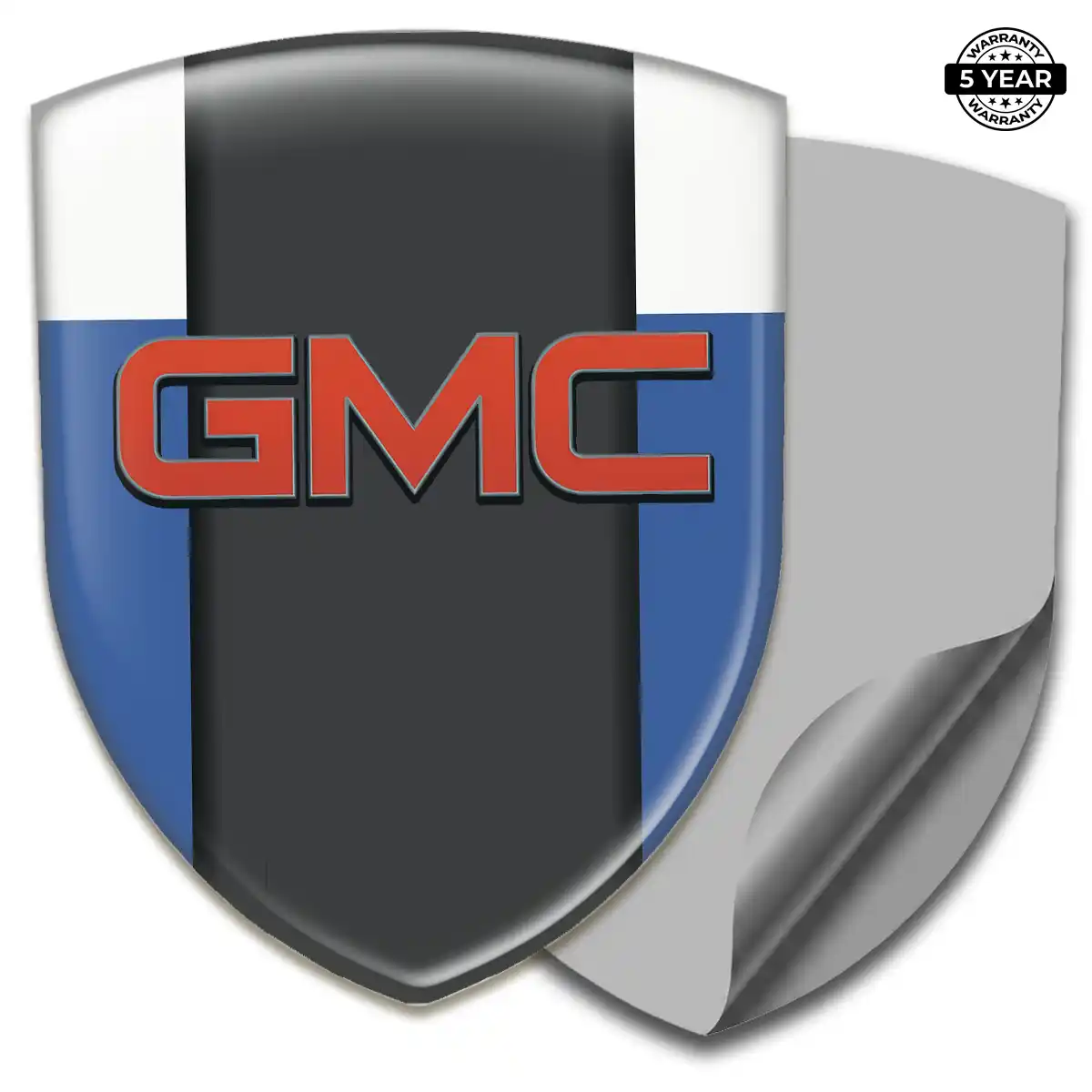 GMC Car Badge Sticker Resin Luxe