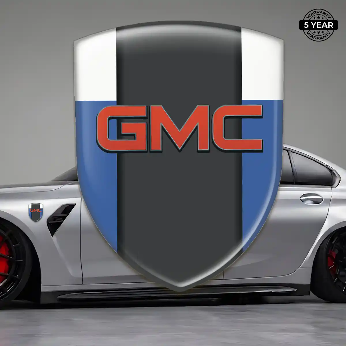 GMC Car Badge Sticker Resin Luxe