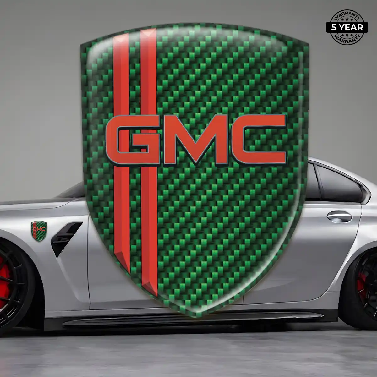 GMC Car Badge Sticker Superior Craft
